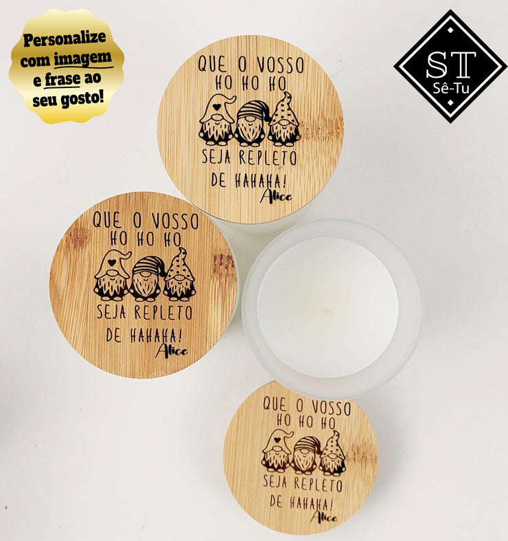 Vela Perfumada de baunilha Gnomos